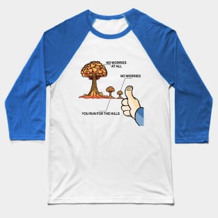 FALLOUT PRINT: Run For The Hills Baseball T-Shirt